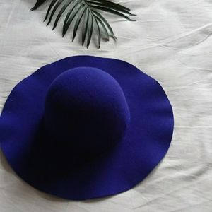 Elegant Blue Hat